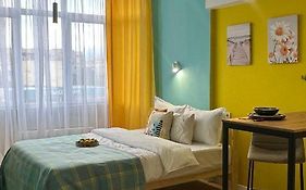 Студия Bayhouse в спальном микрорайоне Жетысу-4 для 2х гостей